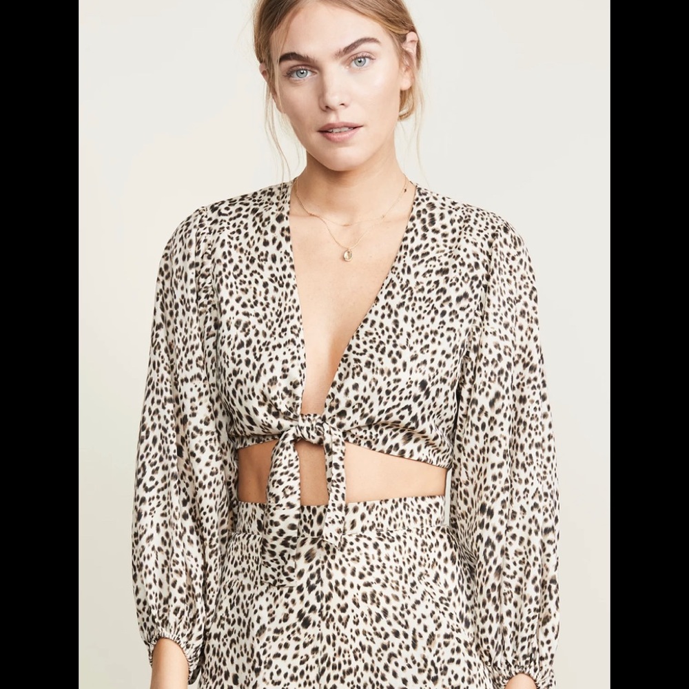 NWT Nightwalker Charlotte Tie Top